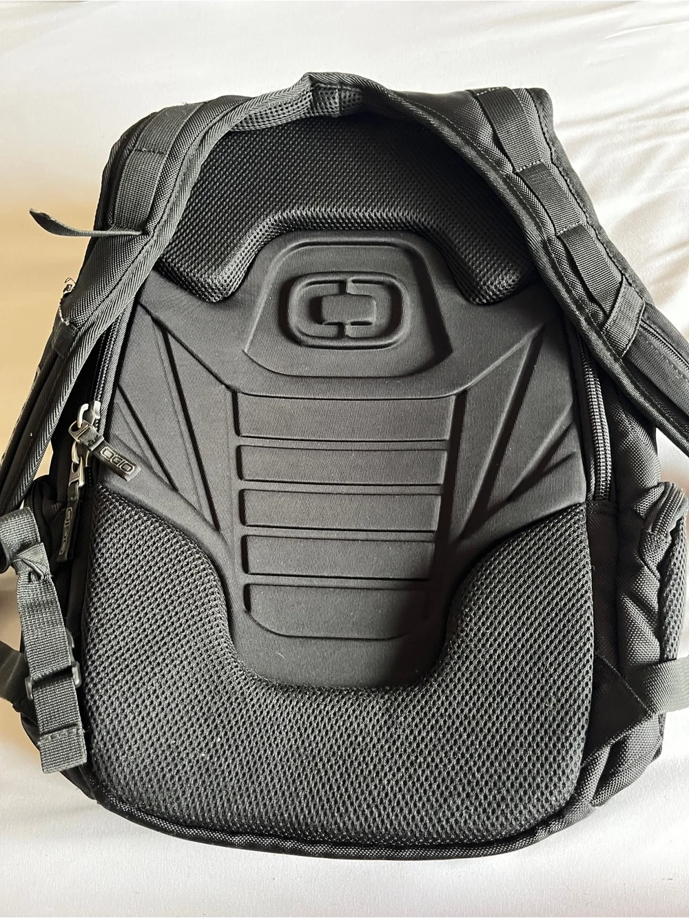 OGIO Black Heavy Duty Multi-Pocket Tech Laptop Backpack Travel School Rucksack